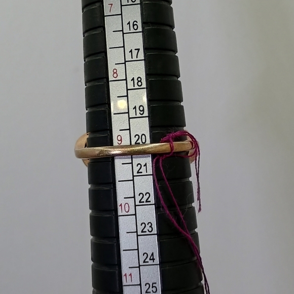 Purple Gemstone Gold Plated Sterling Silver Ring Size 9 - Picture 4 of 8